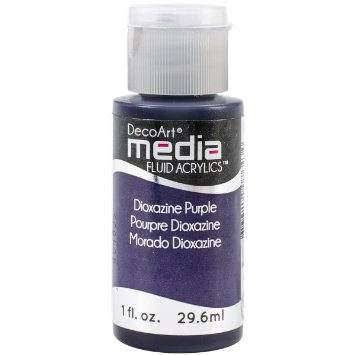 DecoArt Media Fluid Acrylic Paint - Dioxazine Purple